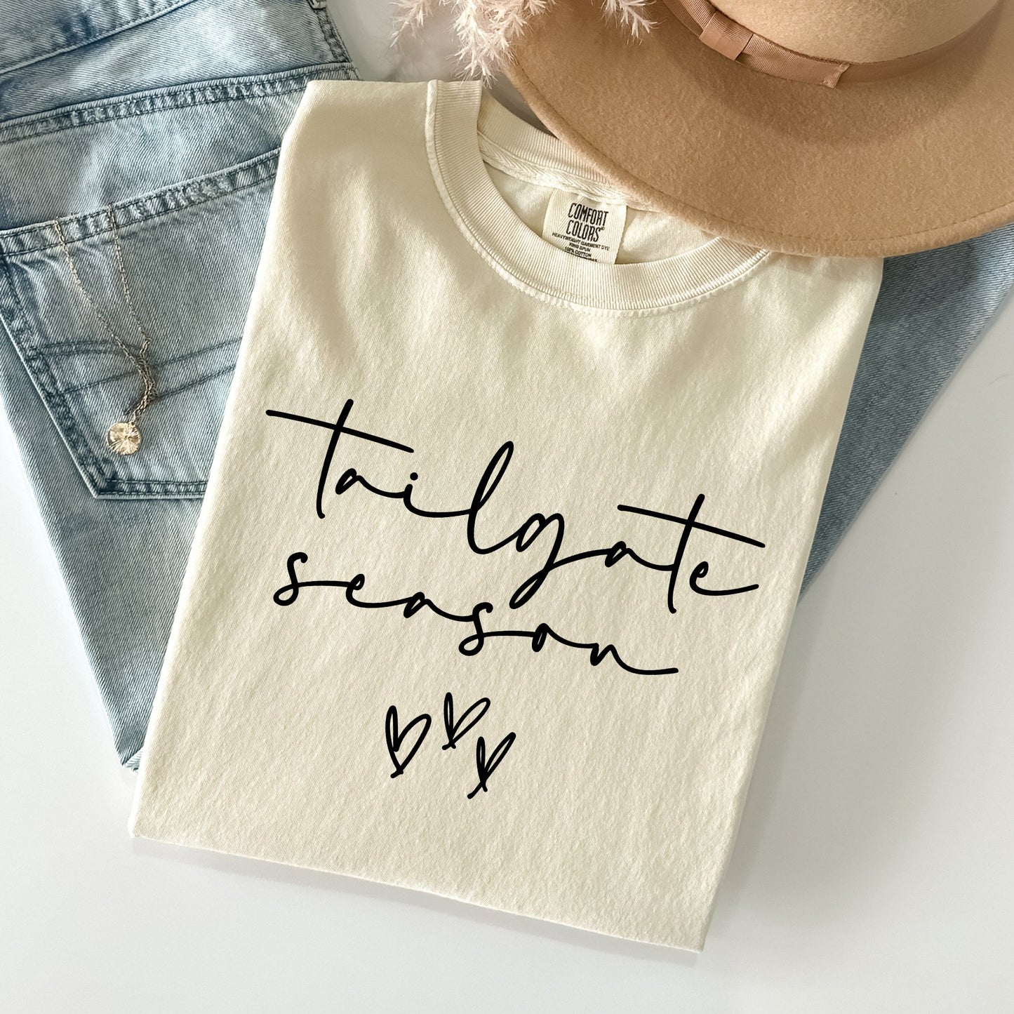 Tailgate Season Comfort Colors T-Shirt