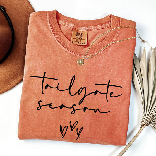 Tailgate Season Comfort Colors T-Shirt