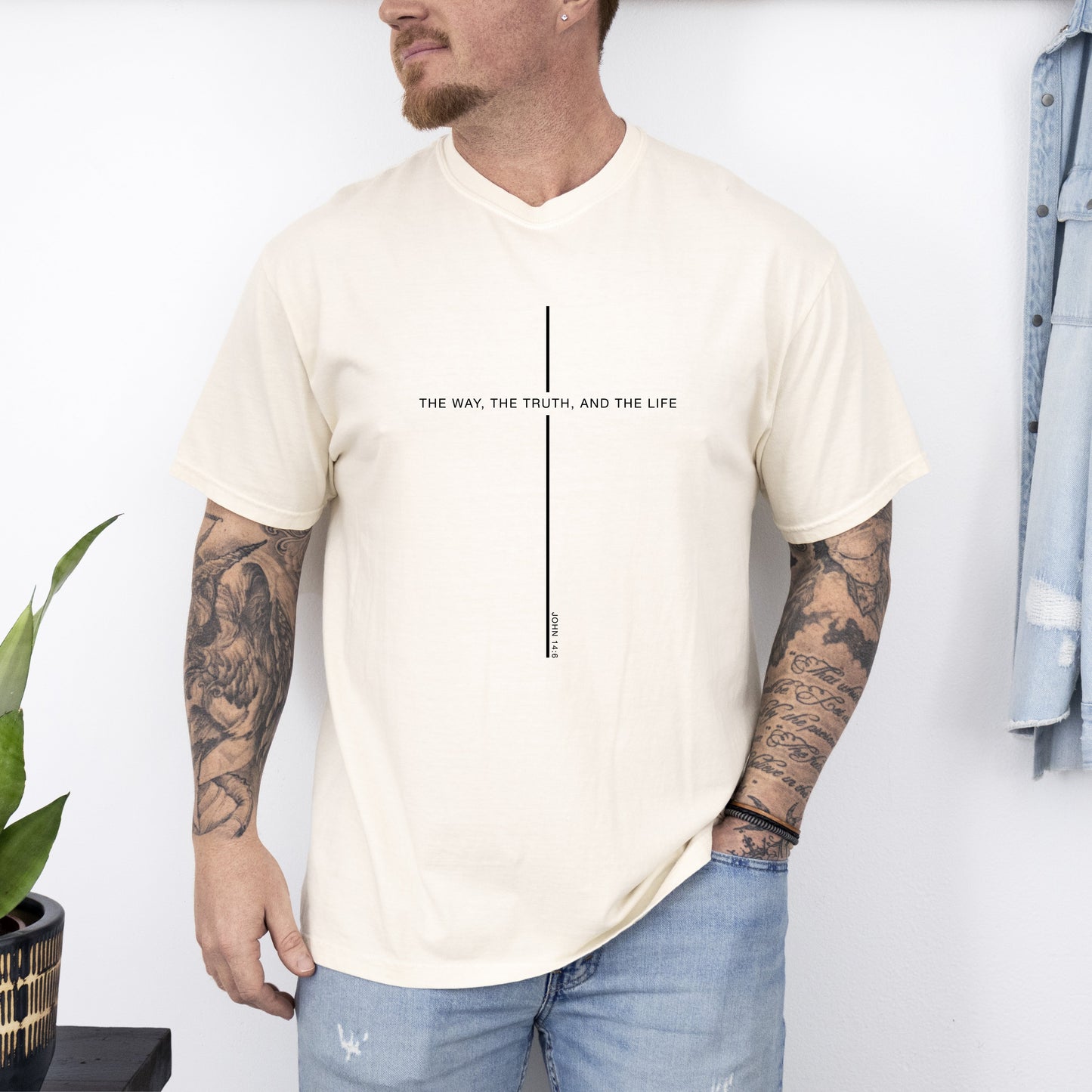 The Way The Truth The Life Comfort Colors T-Shirt