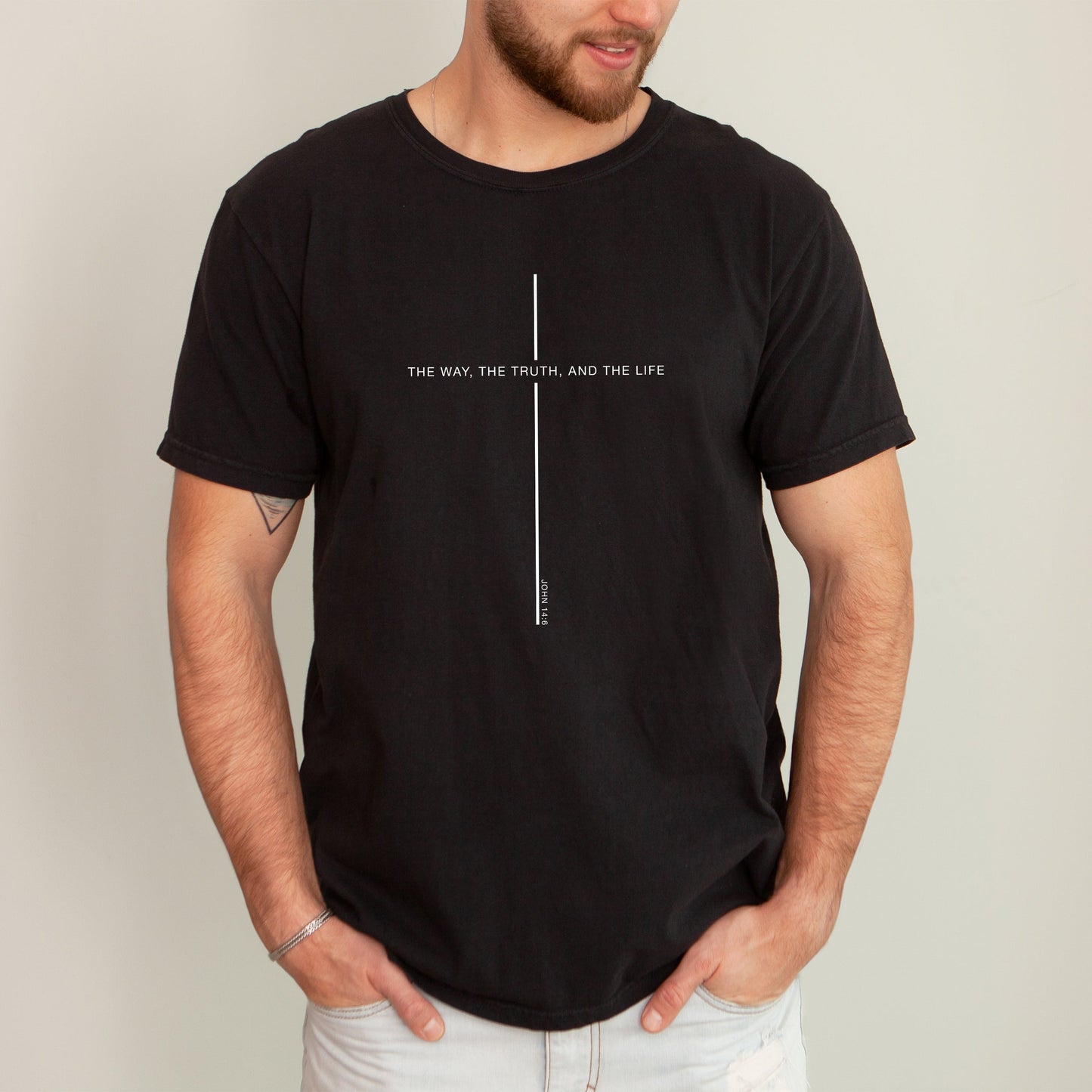 The Way The Truth The Life Comfort Colors T-Shirt