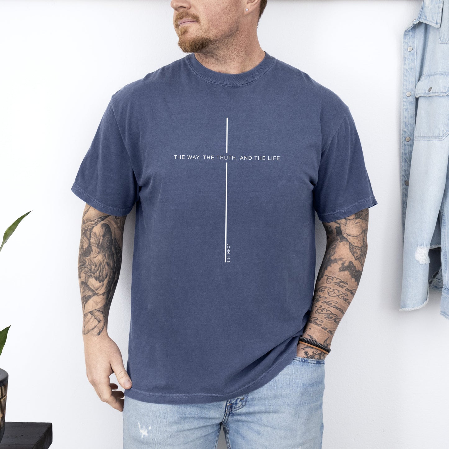 The Way The Truth The Life Comfort Colors T-Shirt
