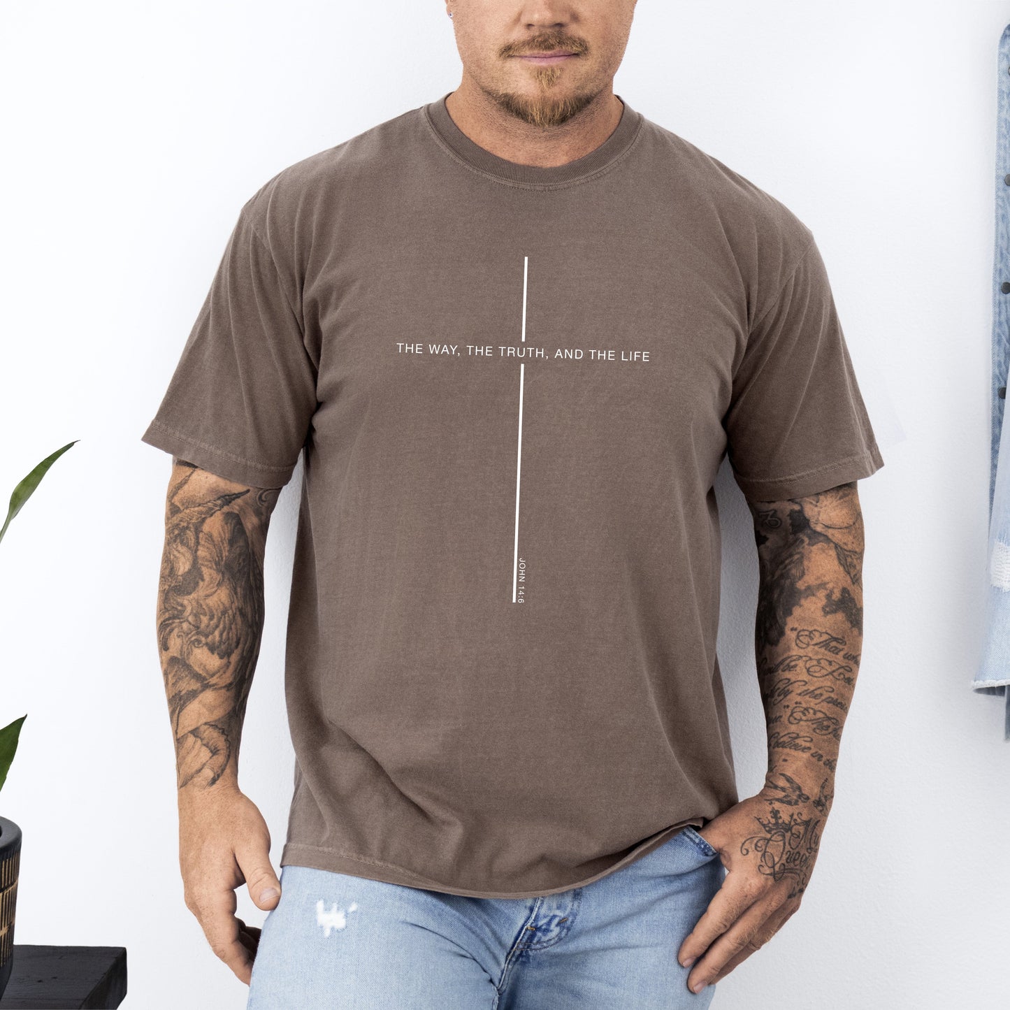 The Way The Truth The Life Comfort Colors T-Shirt