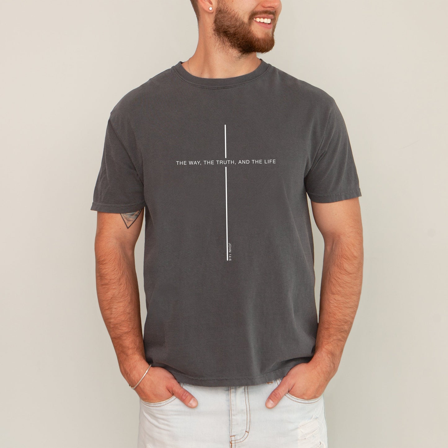 The Way The Truth The Life Comfort Colors T-Shirt