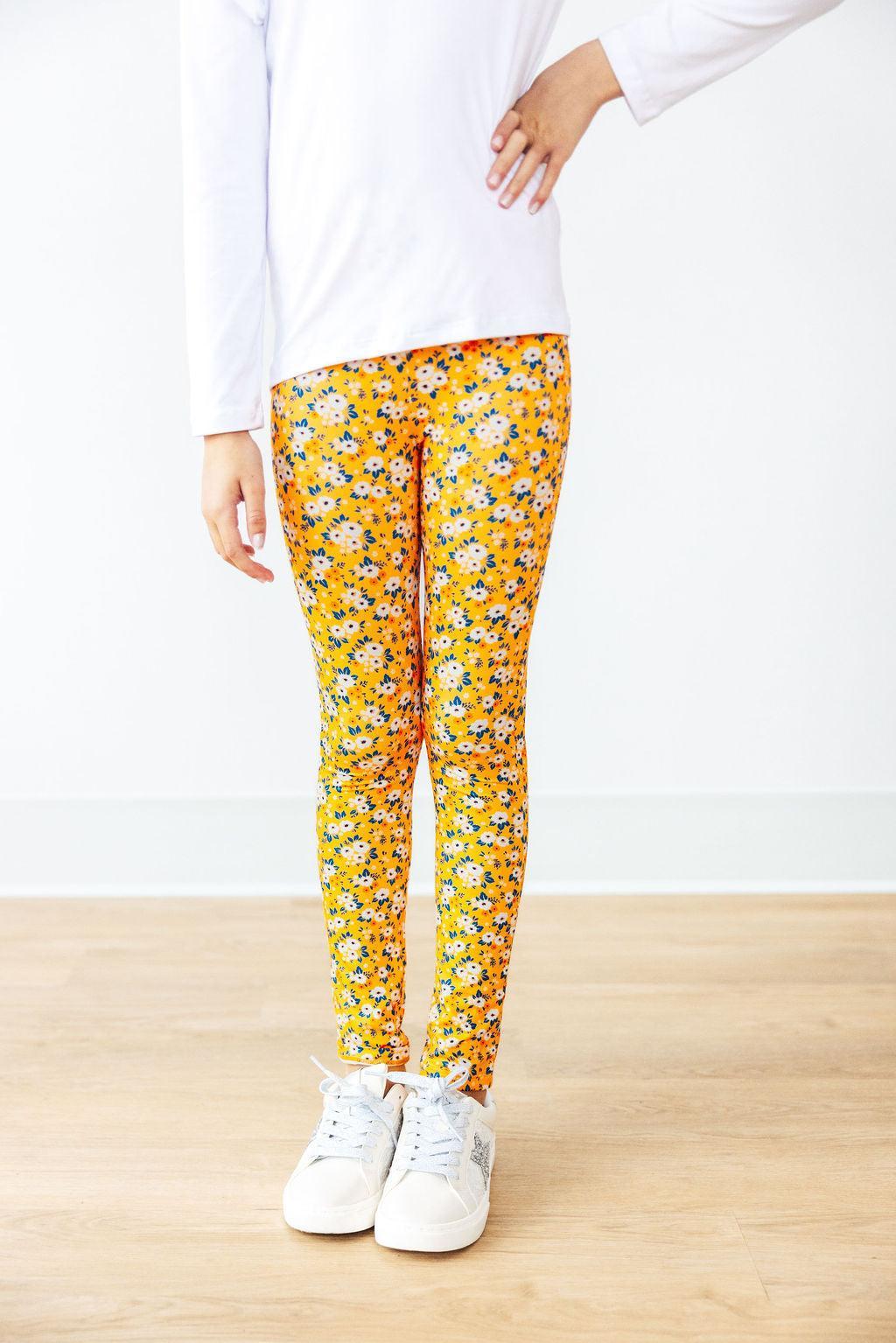 Fall Floral Leggings