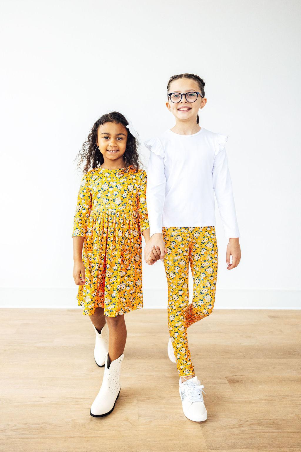 Fall Floral Leggings